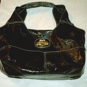 👛❤️Kathy Van Zeeland Black Hobo Satchel Tote❤️👛